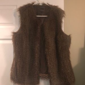 The Limited Fur Vest